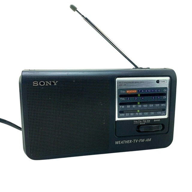Sony TV Band AM/FM Portable AM/FM Radios for sale | eBay