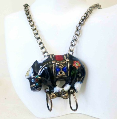 Cloisonne Beads Necklace