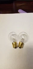 2 X 40w LAVA LAMP LIGHT BULB S type E17 BASE 40 watt S11, 40s11, 40s11N, S11N40