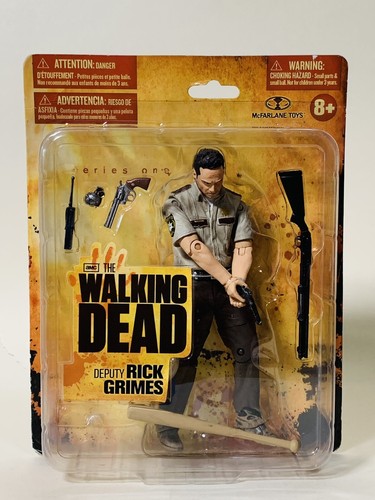 Walking Dead "DEPUTY RICK GRIMES" Series 1 McFarlane Toys Small Card NEW Sealed - Picture 3 of 6