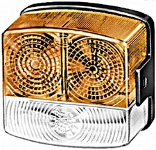 HELLA Indicator White Yellow Right For DEUTZ-FAHR FENDT D06 Dx 2BE002776261