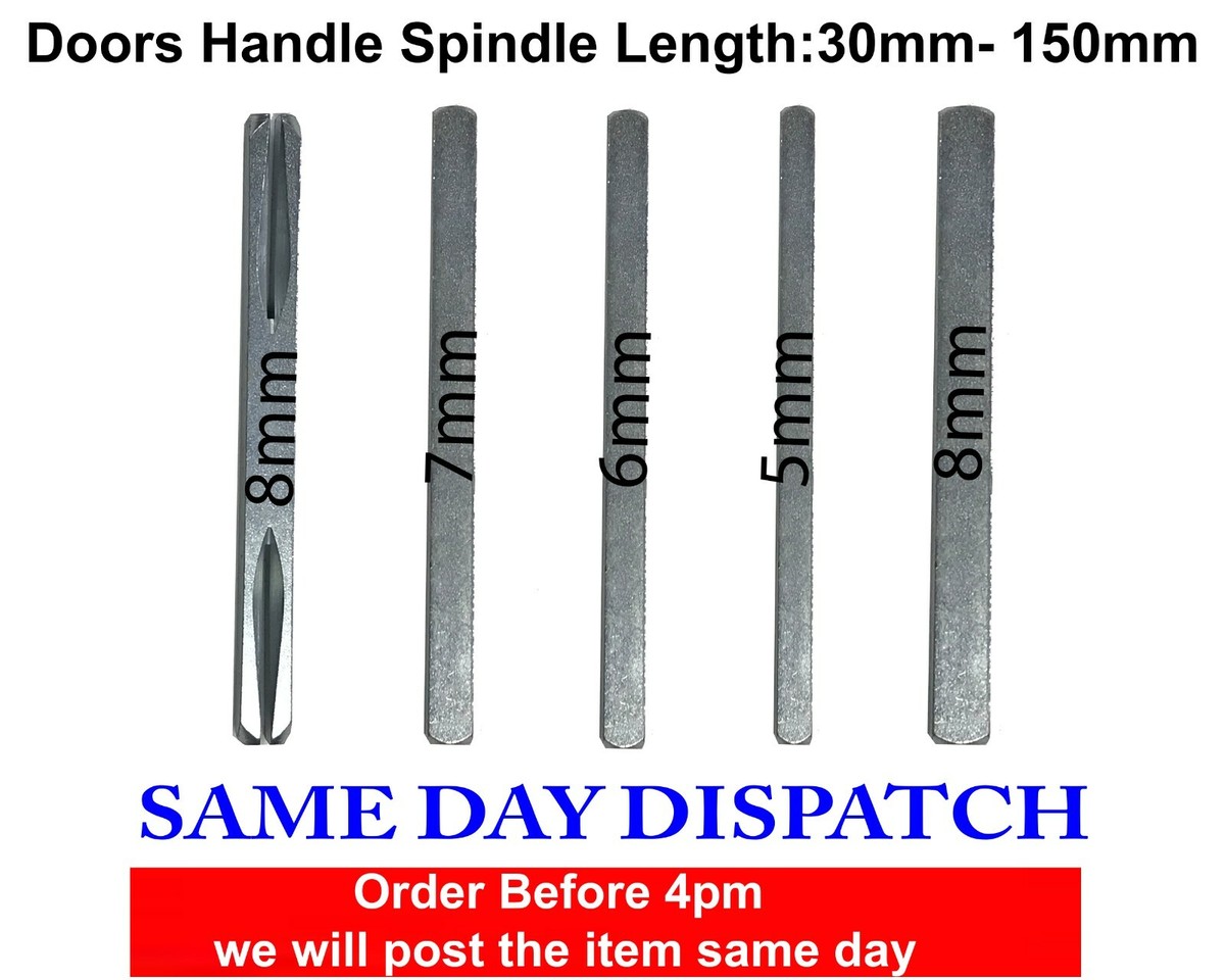 Window Handles 8mm X 150mm Solid Steel Spindle Bar For Door UPVC ...