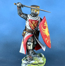 Resin Tabletop Miniature French Knight. Toy Soldiers 60  