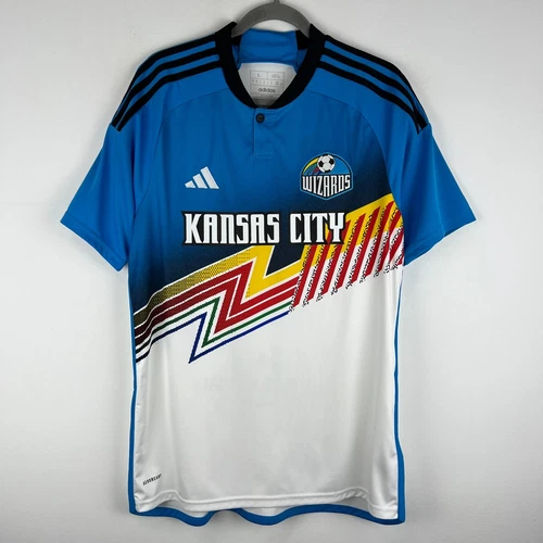 Sporting Kansas City 2024 MLS Adidas Third Football Shirt Soccer Jersey Size L