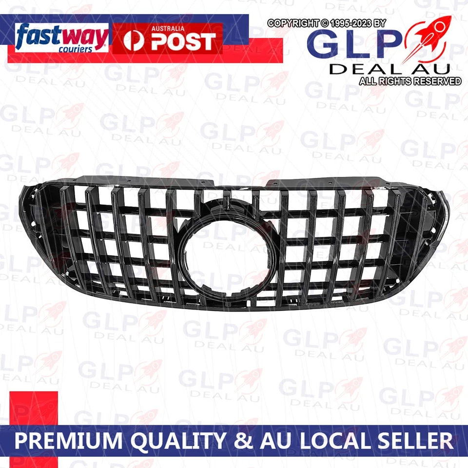 Black Front Bumper Grille Grill For Mercedes X-Class X Class Pickup 470 Ute - image 2 of 4