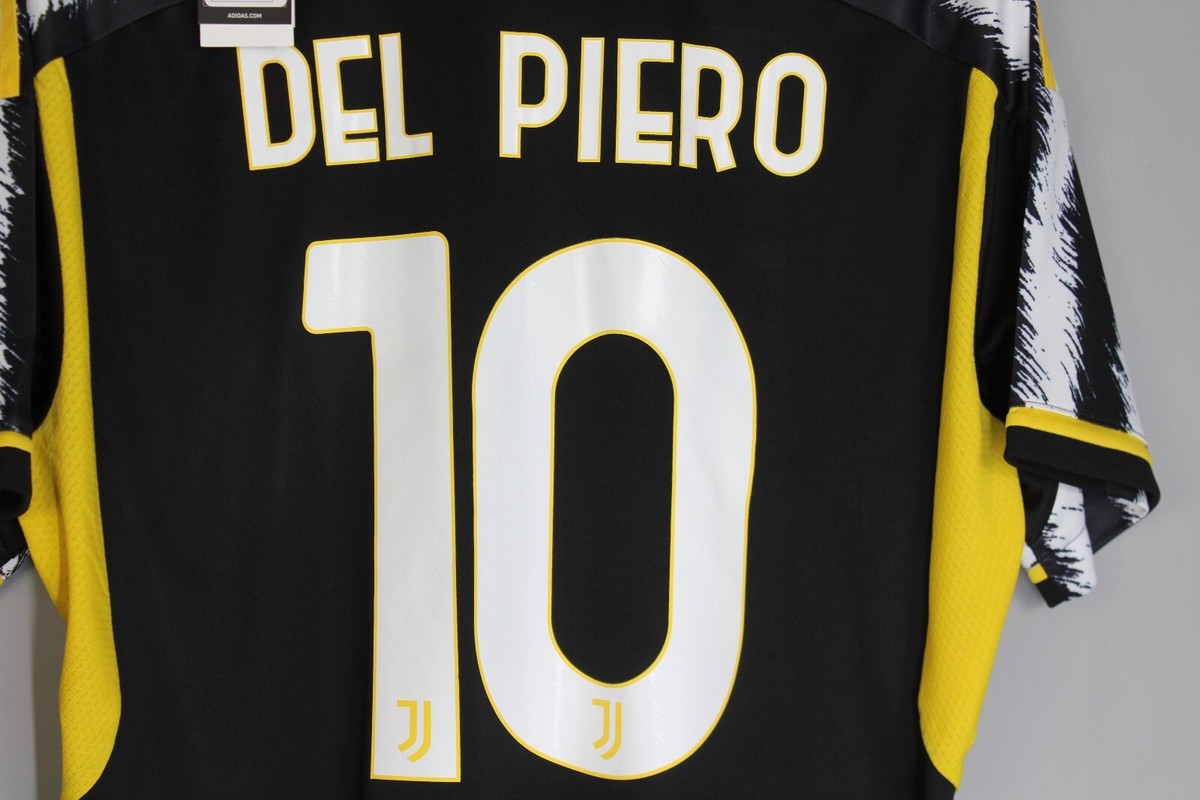 Maillot Juventus Domicile 2023/2024 – Adidas, Taille L, Floqué #10 Del Piero – Neuf Avec étiquettes