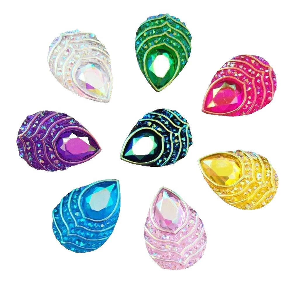 Christmas Resin Occasion, Party Cardmaking & Scrapbooking Buttons