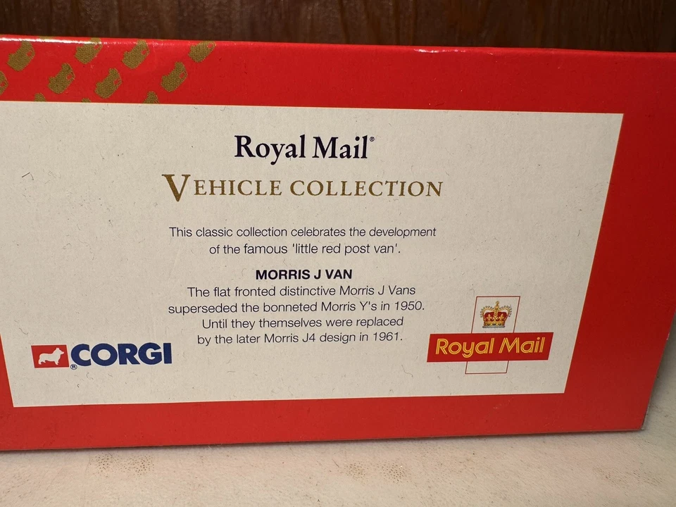 Corgi Royal Mail Vehicle Collection Morris J Van  Brand new/open box - Image 2 of 2