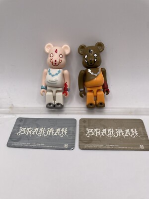 Medicom BEARBRICK BE@RBRICK 100% -SERIES 10- SECRET ''BRAHMAN  W & BRAHMAN O''-NEW