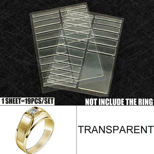 Ringgrößenversteller Reduzierstück Silikon unsichtbare Pads für lose Ringe Schmuck - Bild 1 von 8