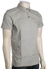 Quiksilver Everyday Sun Cruise Polo - Light Grey Heather - New