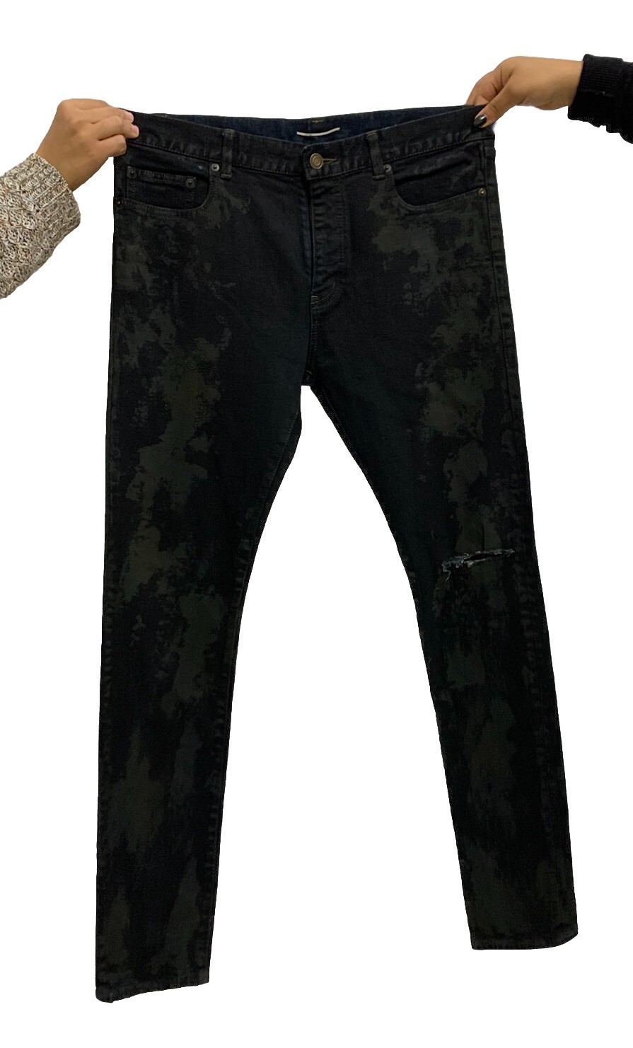 SAINT LAURENT PARIS D02 M SK_LW NERO TAGLIA 35 MADE IN JAPAN #P1