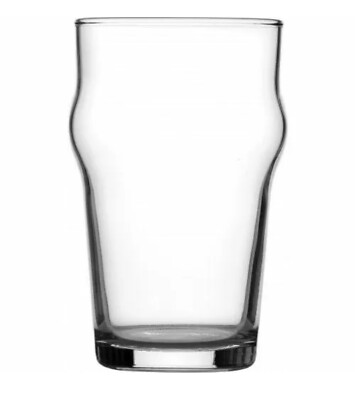 Utopia Toughened Nonic Pint Glasses 20 oz (57cl) CE Marked | Pub, Bar, Beer