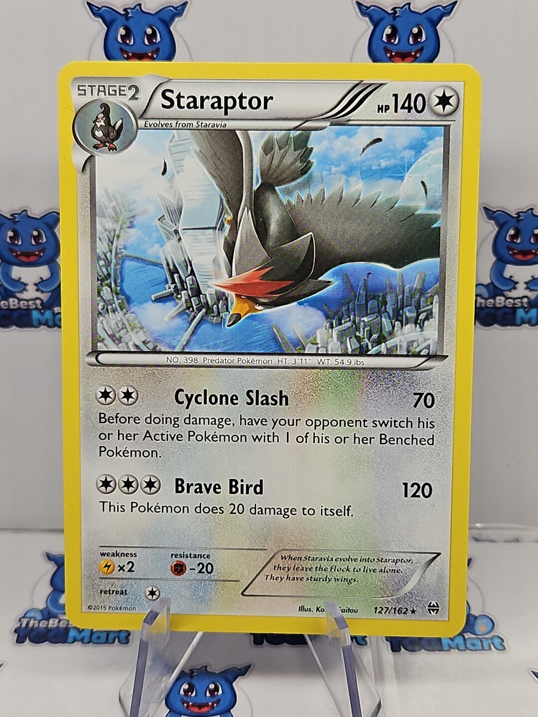 Pokémon Staraptor 127/162 BREAKThrough NM 