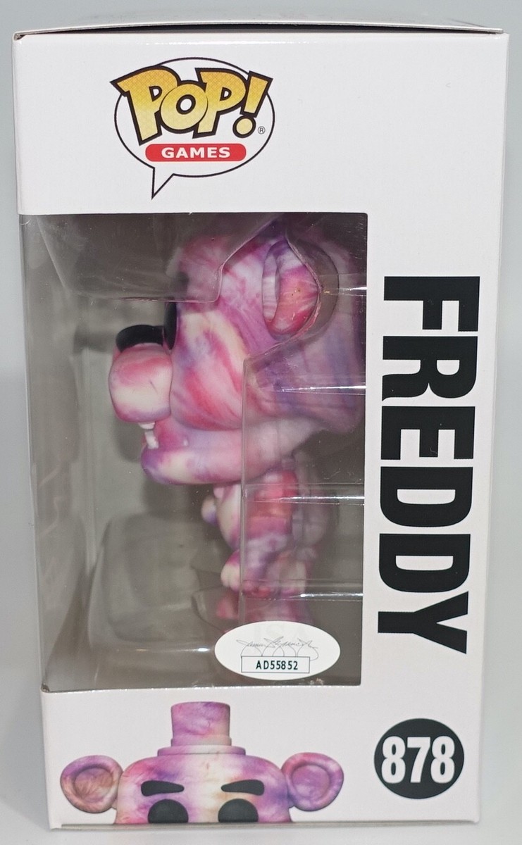 KELLEN GOFF Signed FIVE NIGHTSAT FREDDY'S FREDDY POP Vinyl JSA COA