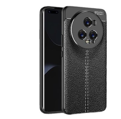 Honor X50/90Pro/magic5Pro/80/Play 6t Soft Cover Lichee Pattern TPU+Leather Case