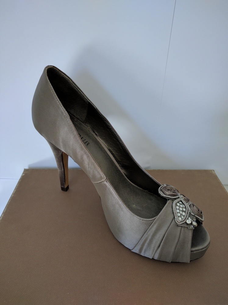 SCARPE DONNA MENBUR BELEN ELEGANTI CON TACCO DECOLLETE DECOLTE CERIMONIA  N.40- B - All Cheap