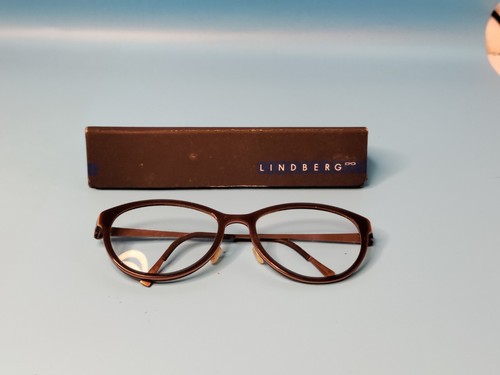 VINTAGE LINDBERG 1141 ACETANIUM EYEGLASSES FRAME MADE IN DENMARK 52/16 - Picture 4 of 12