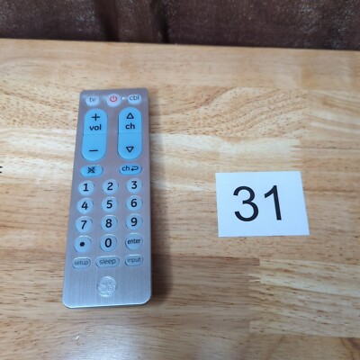 111724 GE Big Button Universal Remote Control For Samsung TVs And More