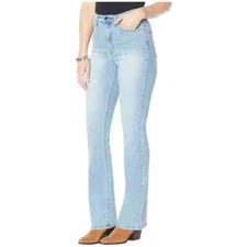 NEW! DG2 Classic Stretch Signature Bootcut Jeans, Light Wash