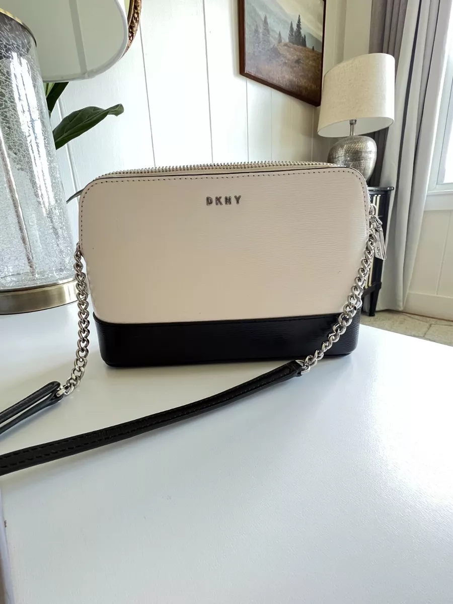 dkny bags white