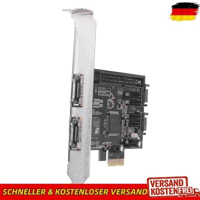 JMB363 PCI-E zu 2 Ports SATA IDE eSATA Adapter Konverter RAID Controller Karten