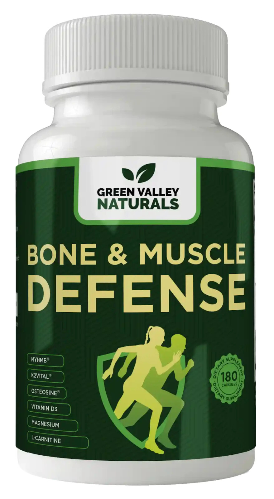 Green Valley Natural Solutions Bone & Muscle Defense, NEWEST VERSION of
