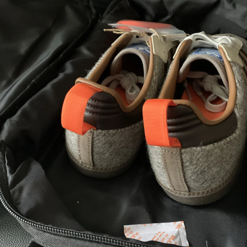 Adidas Samba Fox Tweed Simple Brown - 9.5 with Shoe Bag - Image 4 of 4