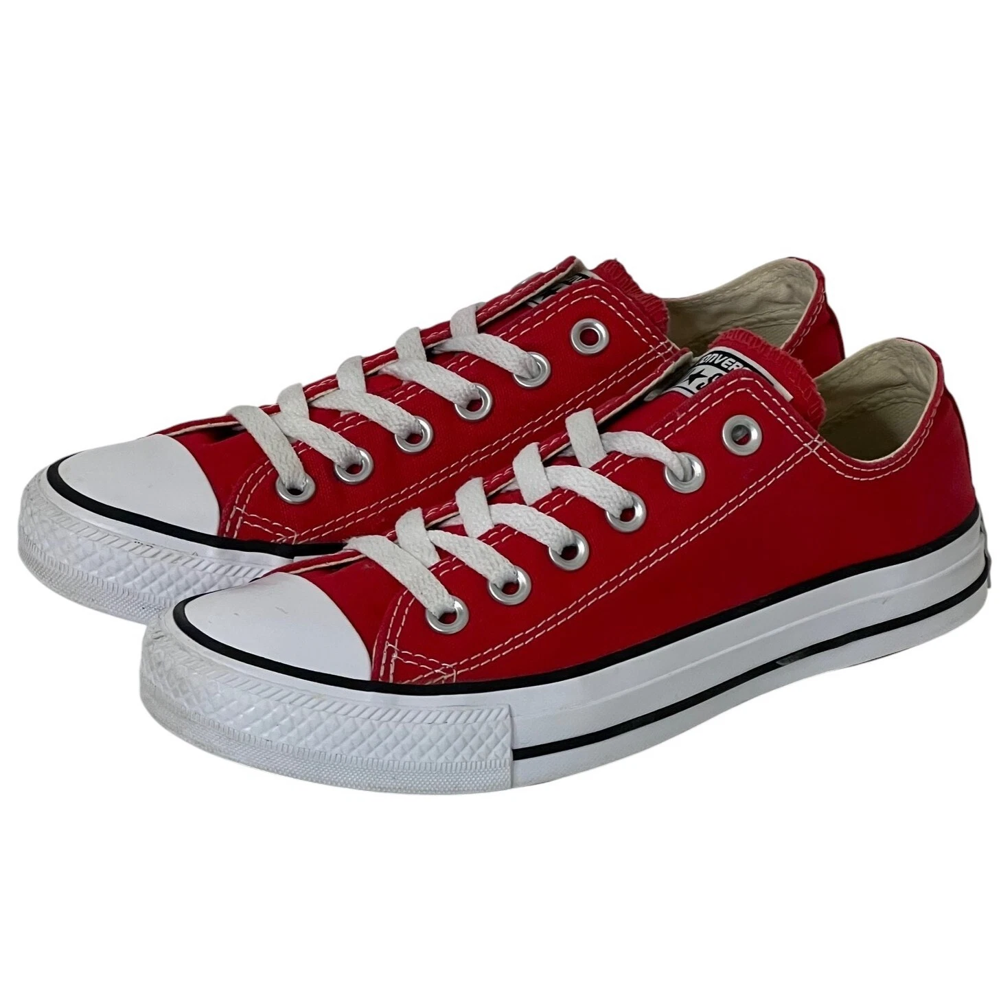 Scarpa bassa Converse Chuck Taylor All Star tela rossa taglia US 7 uomo 5