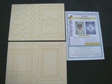 Glitter Girls Embossing Board Keepsake Card Craft Framey New with Instructions