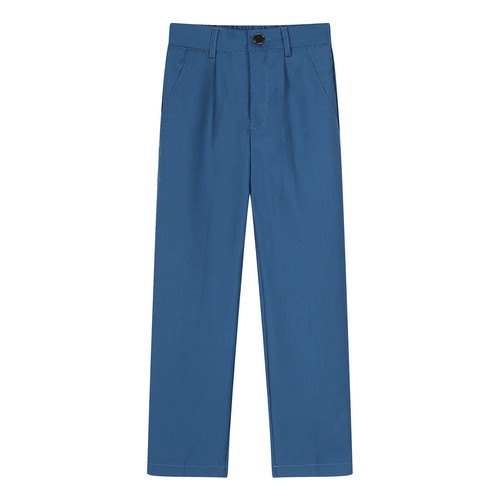 Boys Pants Silky Bottoms Suit Pants Trousers Elastic Waist Britches Party Daks - Picture 20 of 29