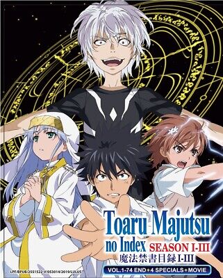 Crunchyroll adds A Certain Magical Index III to their catalog. We can  expect a following simuldub announcement from Funimation : r/Animedubs