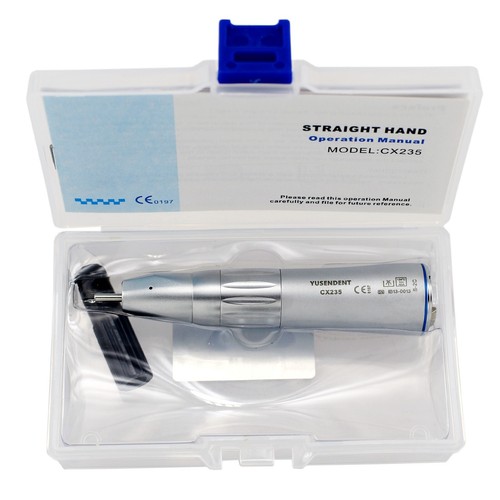 COXO Dental LED Motor Eléctrico Fibra Óptica Pieza de Mano Recta 1:1 Sin Escobillas NSK - Imagen 24 de 24
