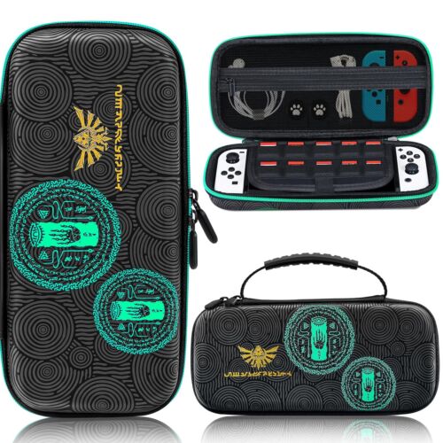 For Nintendo Switch / OLED Zelda Tears of the Kingdom Carrying Case Travel Bag - Picture 1 of 7