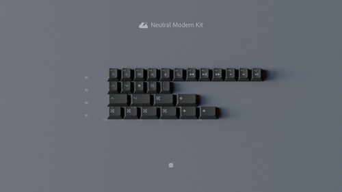 ePBT Creative Studio Keycaps | EPBT CS Neutral Modern | Cherry Profile - Picture 2 of 2