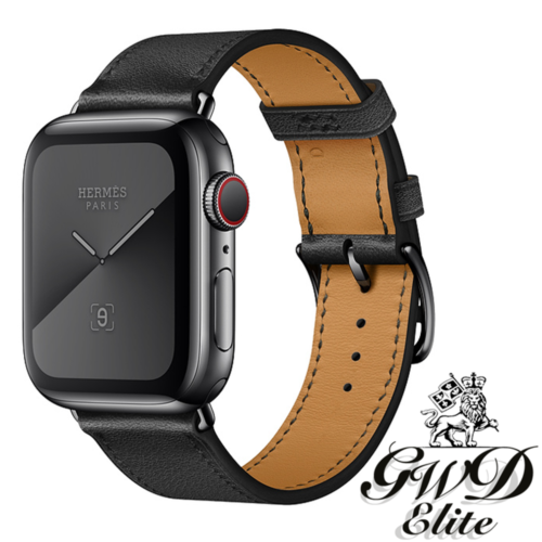 Neu Apple Watch Hermès Hermes Series 7 45mm Space Black Schwarz Single Tour LTE GPS - Bild 1 von 4