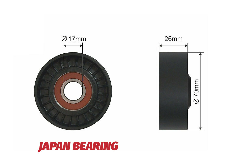 Tensioner Timing Belt Pulley For Mw 5(e60) 5(e61) 6(e63) 6(e64) 7 (e65