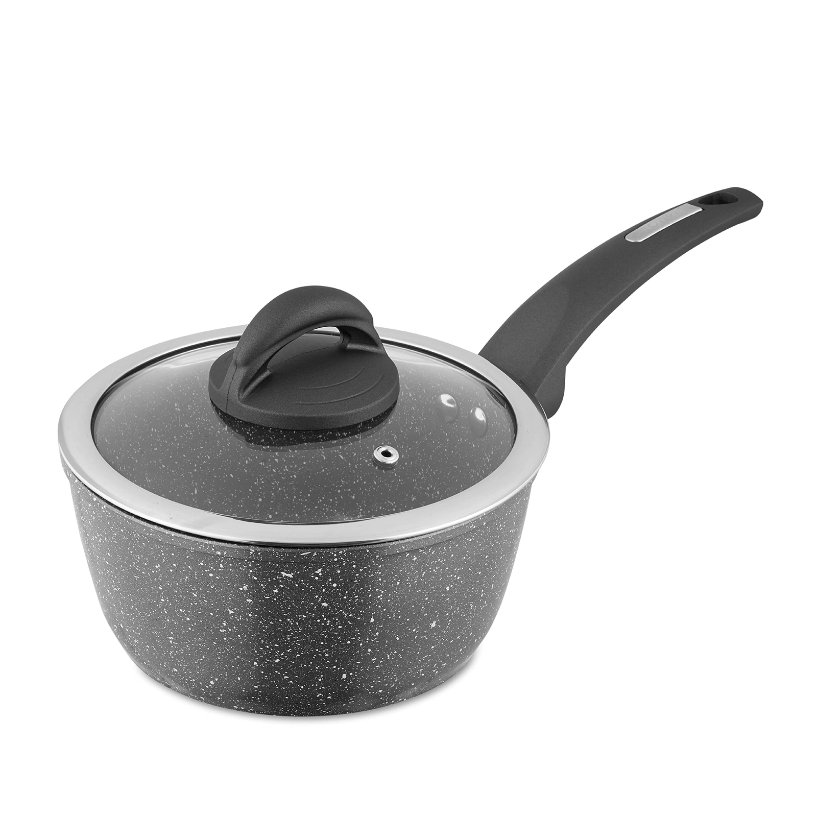Tower T81217 Cerastone Saucepan with Non-Stick Coating and Soft Touch Handle, Gr