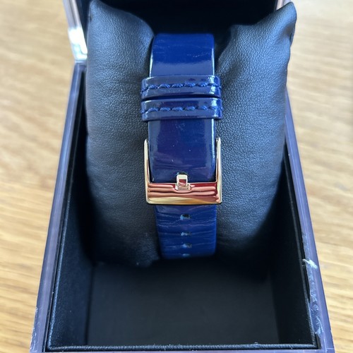 Damenuhr French Connection Quarz blaues Zifferblatt Gold Gehäuse & Schließe verpackt - Bild 7 von 15