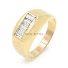 Natural White Topaz Gemstone with Gold Plated 925 Sterling Silver Ring 1684