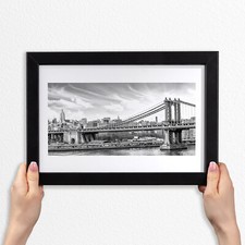 Cornici Legno MDF Foto Poster Cornice Moderna 30x20 Ponte Decorazione