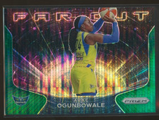 Arike Ogunbowale 2021 Panini Prizm WNBA Far Out Green Pulsar Prizm 12/25 #6