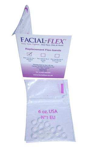 FACIAL-FLEX® Flex Bands Packs of 15 Latex-free Bands (chose from 3 strengths) - Picture 12 of 20