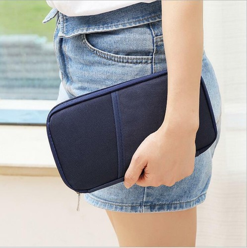Travel Passport Credit Card Cash Document Wallet Purse ID Holder Bag Organizer - 第 12/17 張圖片