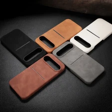 For Google Pixel 10 9 Pro XL 8A 7A ShockProof Card Slot Leather Phone Case Cover