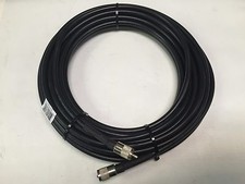 50FT RG-213 COAX COAXIAL HAND SOLDER CABLE w/ MALE PL-259 CB HAM RADIO RG213U
