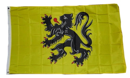 Flanders Flag 3 X 5 3x5 Feet Polyester New 2 Grommets