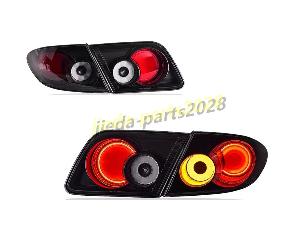 For 2003-2008 Mazda 6 Smoke Black car Rear Brake Lamps LED