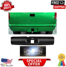REAR ROLL PAN & LICENSE PLATE LIGHT W/SCREWS 2PC For 94-03 Chevy S10 GMC Sonoma