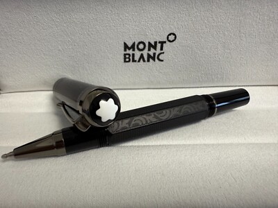 2025 Black Montblanc Classique Luxury Rollerball Pen New With Box